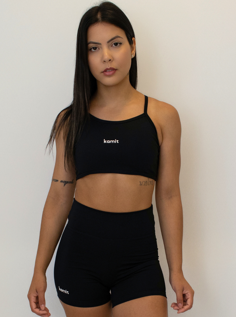 Top Crossed Preto – Kamit